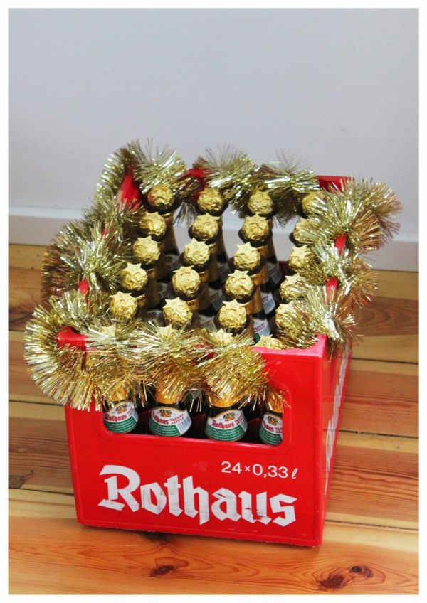 Christmas, beer, box, Advent, calendar, decoration