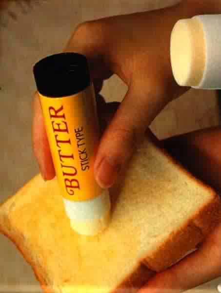 Butter-Sticks zum Toastbrot bestreichen