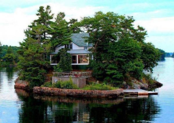 Die besten 100 Bilder in der Kategorie wohnen: Insel, klein, Haus, See