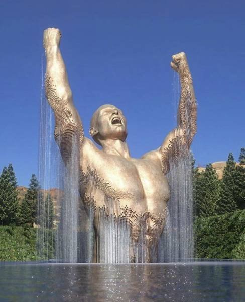 Die besten 100 Bilder in der Kategorie kunst: Skulptur, Springbrunnen, See, Wasser, Kunst