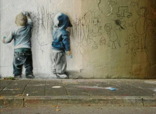 Die besten 100 Bilder in der Kategorie graffiti: Baby, Kleinkind, Kreide, malen, Grafitti