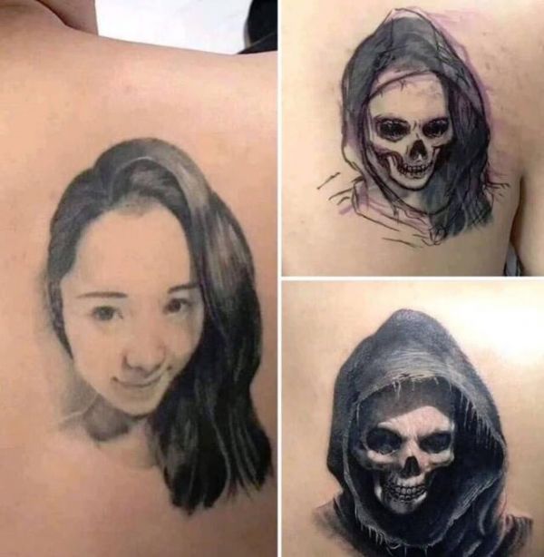 Die besten 100 Bilder in der Kategorie tattoos: Der Tod, Ex-Freundin, Horror