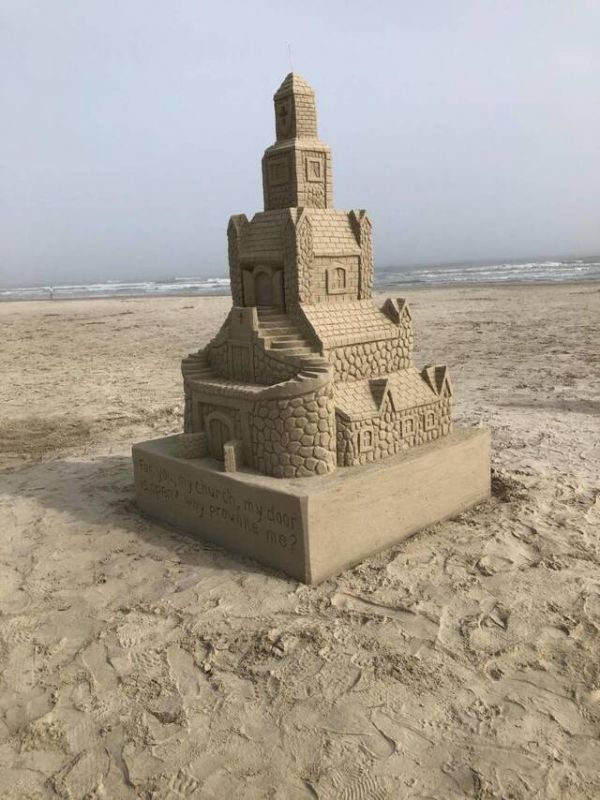 Sand, Strand, Kunst, Burg