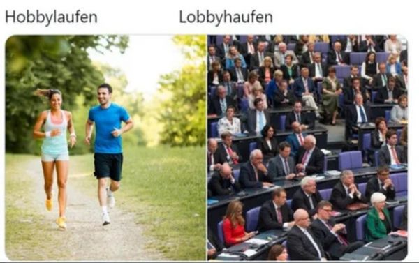 Die besten 100 Bilder in der Kategorie quatsch: Lobby, Politiker, Bundestag, joggen, Hobby, laufen