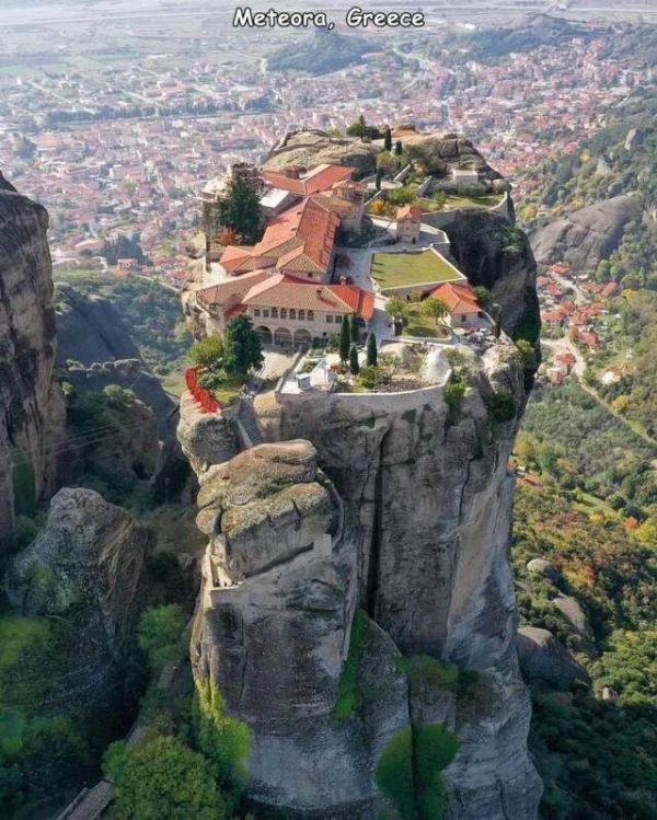 UNESCO-Weltkulturerbe, Berg, Fels, Meteora, KlÃ¶ster, Griechenland