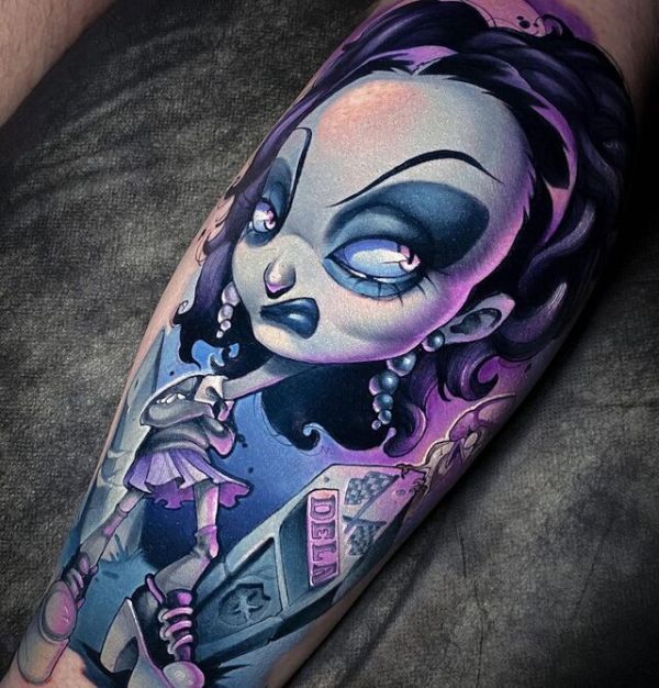 Die besten 100 Bilder in der Kategorie lustige_tattoos: Comic, Tattoo