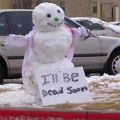 The Best Pics:  Position 49 in  - Funny  : Schneemann - I'll be dead soon!