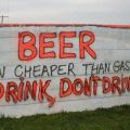 Die besten Bilder in der Kategorie graffiti: Beer
Now cheaper than gas! Drink, don't drive