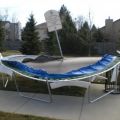 The Best Pics:  Position 90 in  - Funny  : Trampoline + Strong Wind + Sign = This