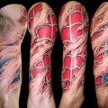 Die besten Bilder:  Position 39 in coole tattoos - tattoo, fun, spiderman