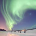 Die besten Bilder in der Kategorie natur: Das Polarlicht (Aurora borealis) ist eine Leuchterscheinung (genauer ein Elektrometeor), die beim Auftreffen geladener Teilchen des Sonnenwindes auf die Erdatmosphäre an den Polen der Erde hervorge