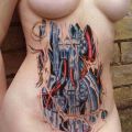 Die besten Bilder:  Position 9 in biomechanic tattoos - Terminator-Tattoo