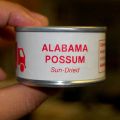 Die besten Bilder in der Kategorie nahrung: canned possum - eingedostes Opossum