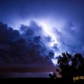 Die besten Bilder in der Kategorie wolken: Gewitterwolke bei Nacht