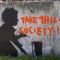 Die besten Bilder in der Kategorie graffiti: Take that - Society!