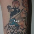 Die besten Bilder in der Kategorie lustige_tattoos: StarWars Lego Tattoo