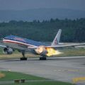 The Best Pics:  Position 25 in  - Funny  : Triebwerk-Brand beim Start eines großen Flugzeugs
