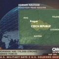 Die besten Bilder:  Position 38 in hirnlos - Der Irak ist plötzlich ganz nahe! Falsche Landkarte in CNN-News