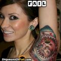 The Best Pics:  Position 39 in  - Funny  : Hai-Tattoo unter Achsel - FAIL