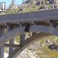The Best Pics:  Position 73 in  - Funny  : Bär hängt unter hoher Brücke