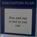 The Best Pics:  Position 53 in  - Funny  : Evakuations Plan: Run and run as fast as you can