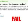 The Best Pics:  Position 52 in  - Funny  : How do i reduce the tongue swelling? Penis Pump FAIL