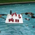 Die besten Bilder in der Kategorie quatsch: Party-Opfer in Swimming-Pool