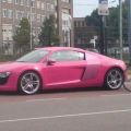 Die besten Bilder in der Kategorie autos: pink farbener Audi R8