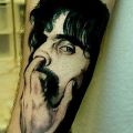 Die besten Bilder in der Kategorie coole_tattoos: Zappa-Tattoo