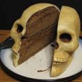 Die besten Bilder:  Position 70 in nahrung - Totenkopf-Kuchen