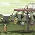 Die besten Bilder in der Kategorie cartoons: zombie, karusell
