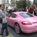 Die besten Bilder:  Position 308 in autos - Pinker Porsche - No Go!