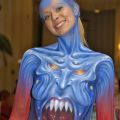 The Best Pics:  Position 88 in  - Funny  : Monster in Monster Bodypainting