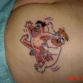 Die besten Bilder:  Position 109 in tattoos - schwule Flintstones - TAttoo