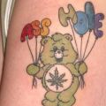 The Best Pics:  Position 87 in  - Funny  : carebear - Canabis Asshole Tattoo