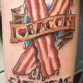 Die besten Bilder in der Kategorie tattoos: I love bacon - eat me - TATTOO