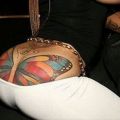 Die besten Bilder in der Kategorie intim_tattoos: Schmetterlings-Tattoo auf dem Arsch