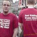 The Best Pics:  Position 60 in  - Funny  : There's a picture of the prophet muhammed on the back of my shirt