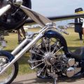 Die besten Bilder in der Kategorie custom_bikes: Sternmotor-Motorrad