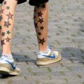 Die besten Bilder in der Kategorie tattoos: die ganzen beine voller sterne....