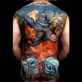 Die besten Bilder:  Position 50 in coole tattoos - fantasy gorilla tattoo