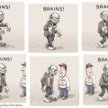 Die besten Bilder:  Position 87 in cartoons - Zombie, Bush, Brains