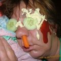 Die besten Bilder in der Kategorie betrunkene: Salat-Face-Fun