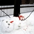 Die besten Bilder in der Kategorie schnee: Schneemann, tot