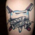 Die besten Bilder in der Kategorie tattoos: Schwachsinns- Tattoo - Never forgett