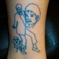 The Best Pics:  Position 45 in  - Funny  : Schlechtes Tattoo - soll das Michael Jackson sein?