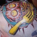 Die besten Bilder in der Kategorie tattoos: Breakfast-Tattoo