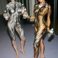The Best Pics:  Position 77 in  - Funny  : Gold und Silber Ornamente Bodypainting - very hot Girls