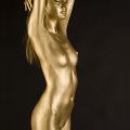 The Best Pics:  Position 74 in  - Funny  : Einfach aber Gut - Simple Gold Bodypainting
