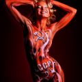The Best Pics:  Position 98 in  - Funny  : CCCP Bodypainting - Kommunistisches Bodypainting